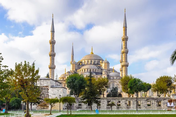 Blue mosuqe, Istanbul, Turkey — Stock Photo, Image