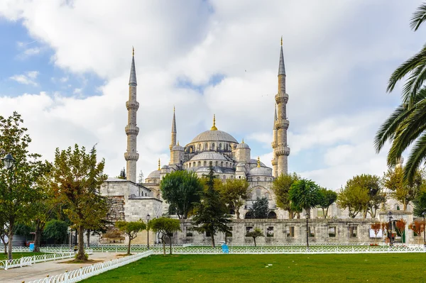 Blue mosuqe, Istanbul, Turkey — Stock Photo, Image