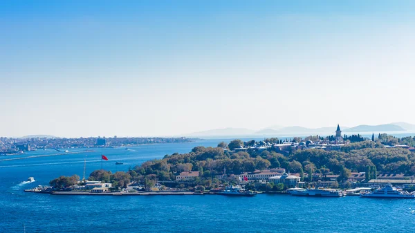 View from the Galata Tower, Istanbul, Turkey — Stock Photo, Image