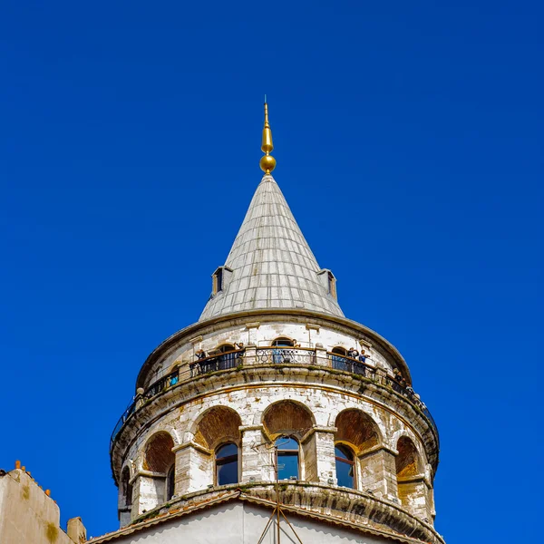 Pohled od galata tower, istanbul, Turecko — Stock fotografie