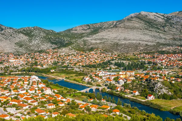 Města trebinje v Bosně a Hercegovině (respublica serpska) — Stock fotografie
