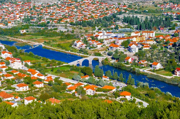 Města trebinje v Bosně a Hercegovině (respublica serpska) — Stock fotografie