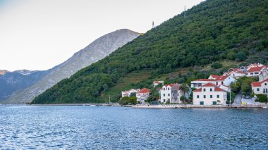 Güneybatı Adriyatik Denizi'nde sarma Körfezi Kotor Körfezi