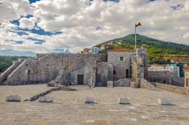 Budva riviera, sahil Karadağ