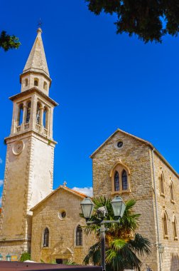 Budva riviera, sahil Karadağ