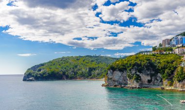 Budva riviera, sahil Karadağ