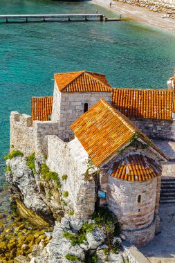 Budva riviera, sahil Karadağ