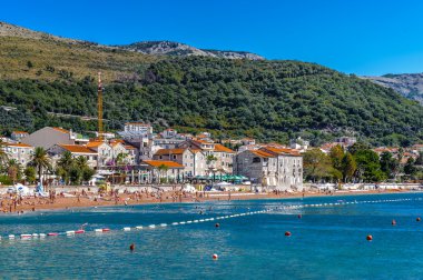 Budva riviera, sahil Karadağ