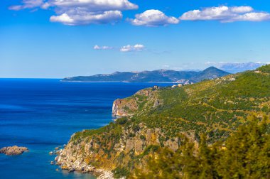 Budva riviera, sahil Karadağ