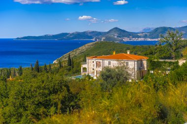 Budva riviera, sahil Karadağ