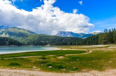 siyah lake, Karadağ'ın kuzey kesiminde