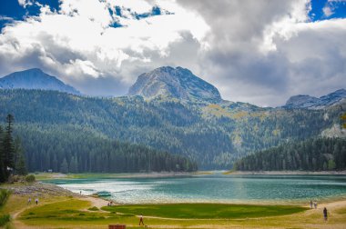 siyah lake, Karadağ'ın kuzey kesiminde