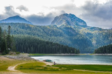 siyah lake, Karadağ'ın kuzey kesiminde
