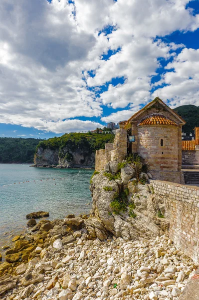 Budva riviera, coast of Montenegro — Stock Photo, Image