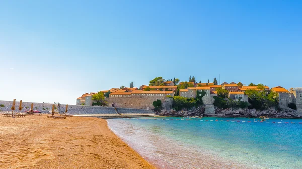 Badva riviera montenegro kusten — Stockfoto