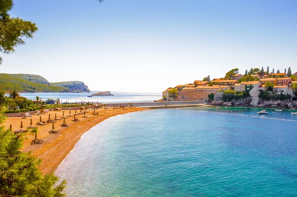 Riviera di Budva, costa del Montenegro — Foto Stock