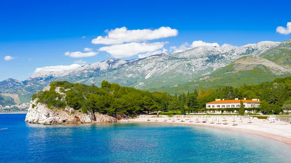 Budva riviera, sahil Karadağ