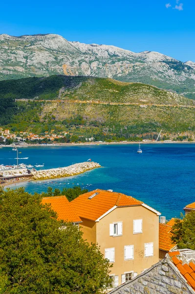 Budva riviera, sahil Karadağ — Stok fotoğraf