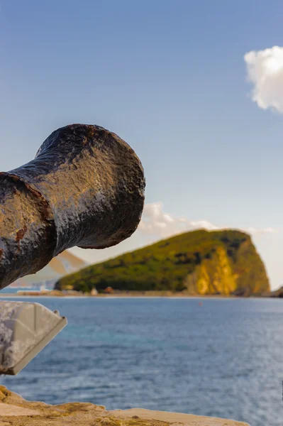 Budva riviera, kust van montenegro — Stockfoto