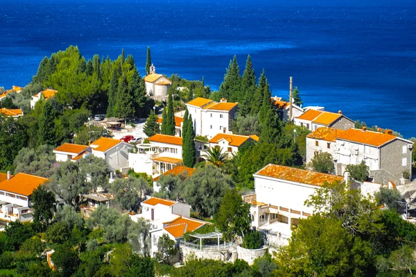 Budva riviera, sahil Karadağ — Stok fotoğraf