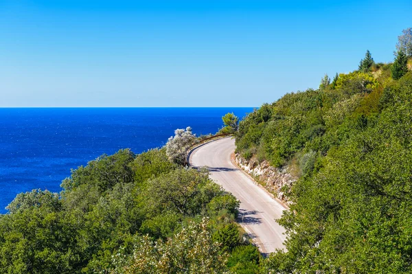 Budva riviera, kust van montenegro — Stockfoto