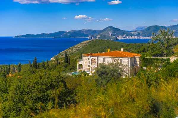 Budva riviera, coast of Montenegro — Stock Photo, Image