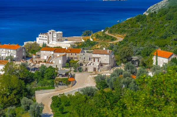 Budva riviera, sahil Karadağ — Stok fotoğraf