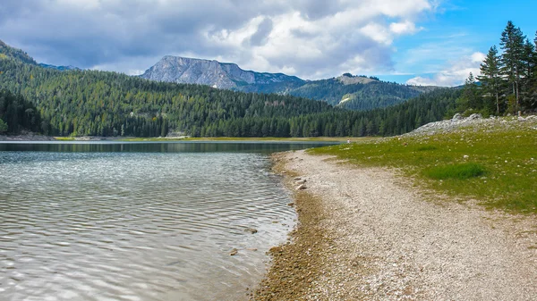 Black Lake, Northern Part of Montenegro — Stock Photo, Image