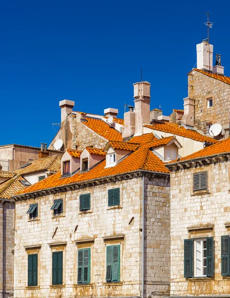 Oude stad van dubrovnik (Kroatië — Stockfoto