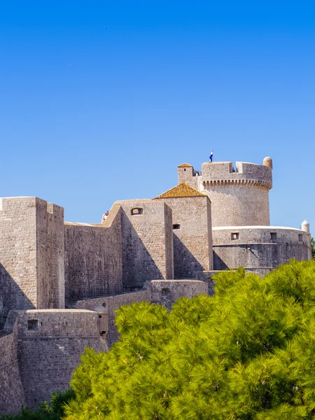 Gamla staden i dubrovnik (Kroatien — Stockfoto