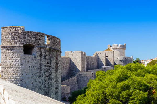 Gamla staden i dubrovnik (Kroatien — Stockfoto