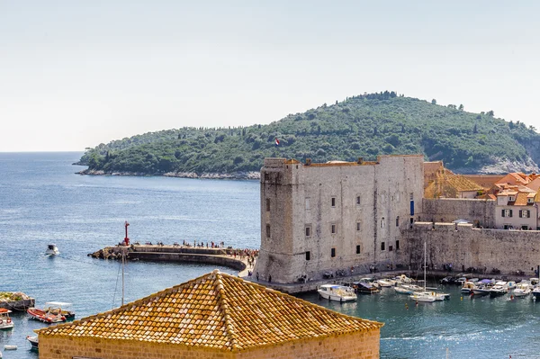 Staré město Dubrovník (Chorvatsko — Stock fotografie