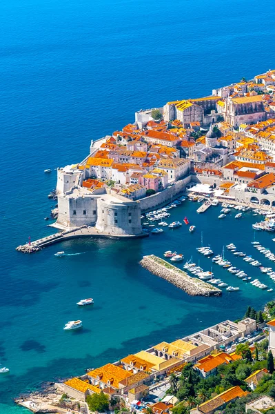 Ciudad Vieja de Dubrovnik (Croacia — Foto de Stock