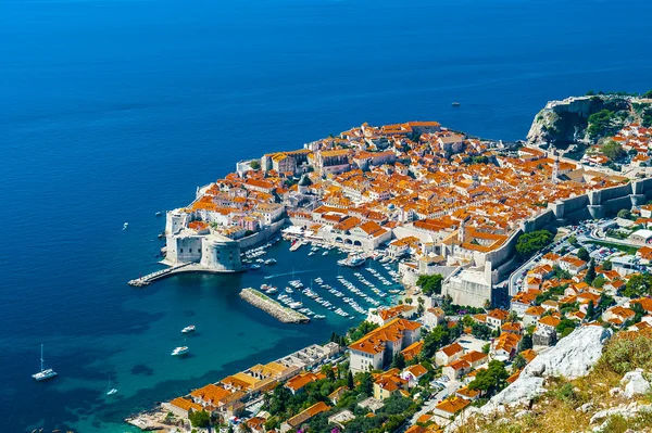 Cidade Velha de Dubrovnik (Croácia — Fotografia de Stock