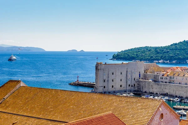 Gamla staden i dubrovnik (Kroatien — Stockfoto