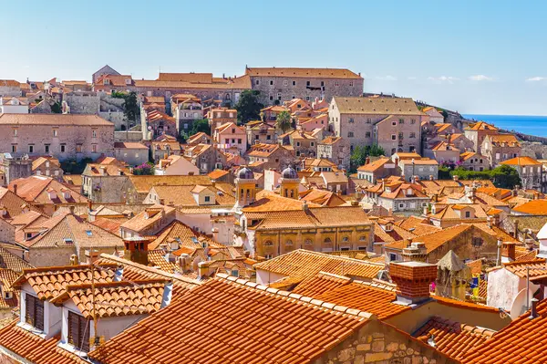 Oude stad van dubrovnik (Kroatië — Stockfoto