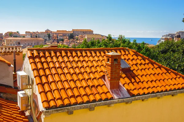 Gamla staden i dubrovnik (Kroatien) — Stockfoto