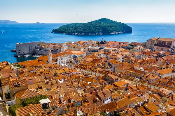 Città Vecchia di Dubrovnik (Croazia) ) — Foto Stock