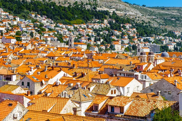 Régi város Dubrovnik (Horvátország) — Stock Fotó