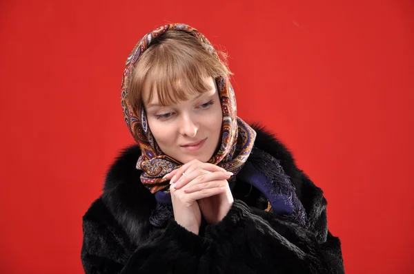Russian girl — Stock Photo, Image
