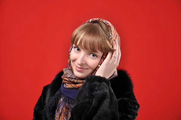 Chica rusa — Foto de Stock
