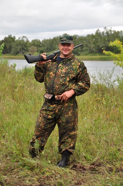 Russischer Jäger — Stockfoto
