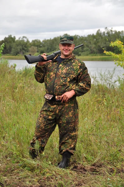 Ryska jägare — Stockfoto