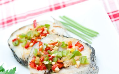 biber ile pişmiş hake