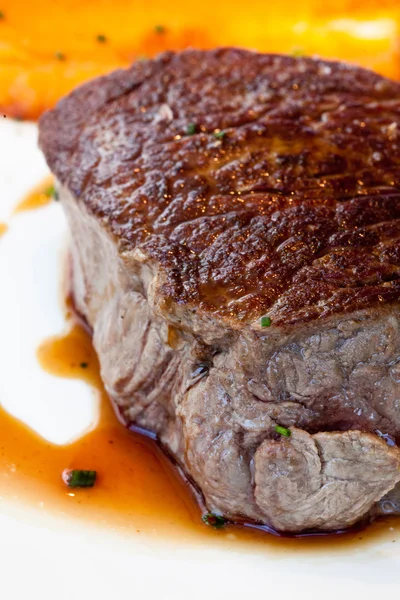 Grilled Beef Steak — Stock Photo, Image