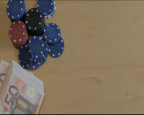 Poker de ases — Vídeos de Stock