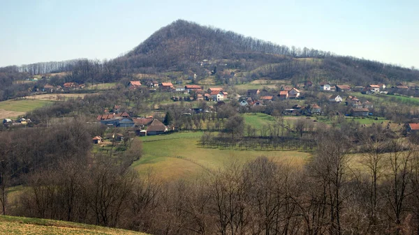 세르비아 로즈니차 근처에 자다르 유역의 파노라마 — 스톡 사진