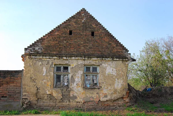 Samos Serbia April 2014 Old Abandoned House Samos Banat Vojvodina — Zdjęcie stockowe