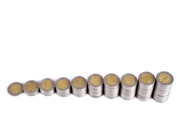Stack of coins. — Stock Photo, Image