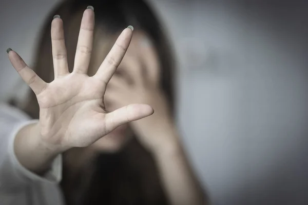 Концепция Прекращения Насилия Отношении Женщин Изнасилования Международный Женский День — стоковое фото